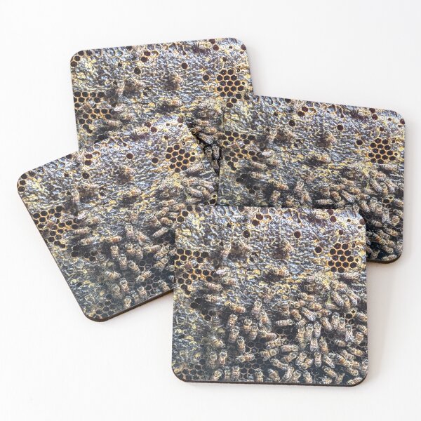 Item preview, Honey Bees Honeycomb designed and sold by SanArtcisco.