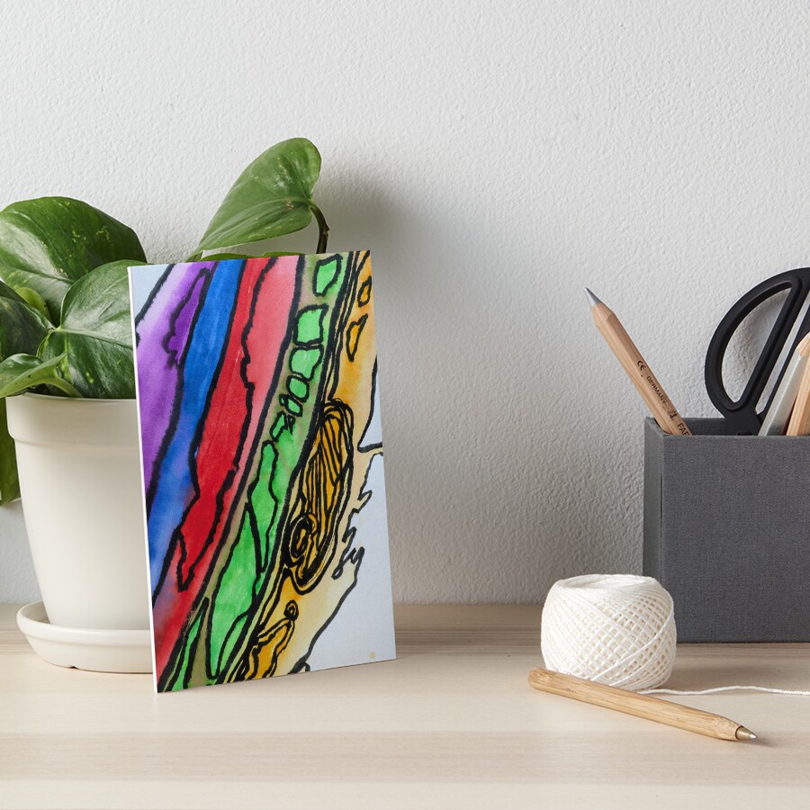 Item preview, Art Board Print designed and sold by RAD5.