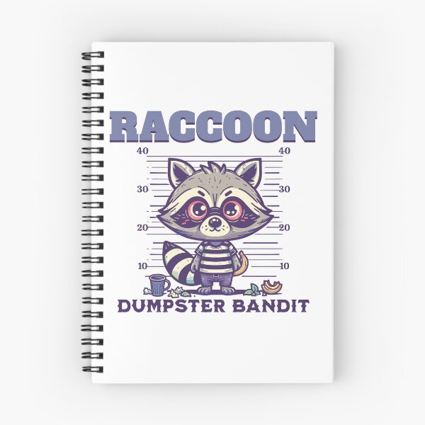 Item preview, Raccoon dumpster bandit  designed and sold by pikeprints.