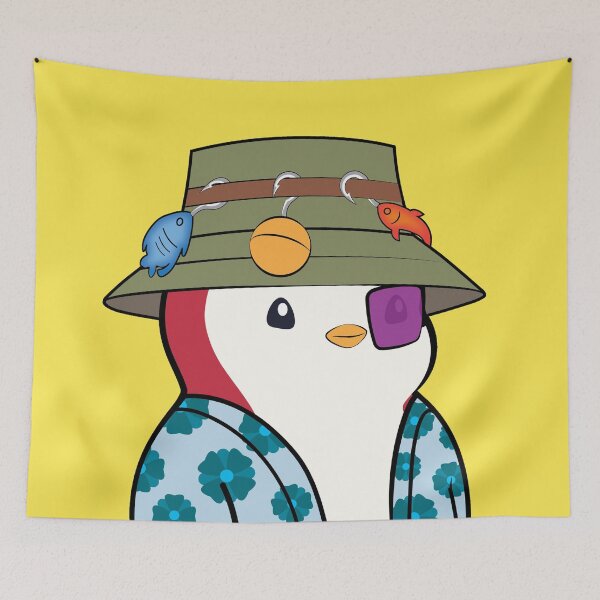Item preview, Pudgy Penguin Pocket Logo #7889 designed and sold by OpenSeahub.