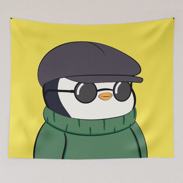 Item preview, Pudgy Penguin Pocket Logo #7890 designed and sold by OpenSeahub.