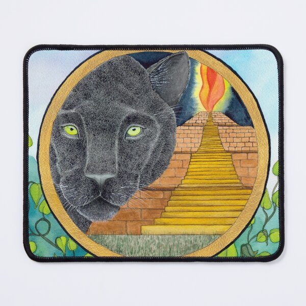 Item preview, Spirit Animal Panther: Blessings designed and sold by sandmannarts.