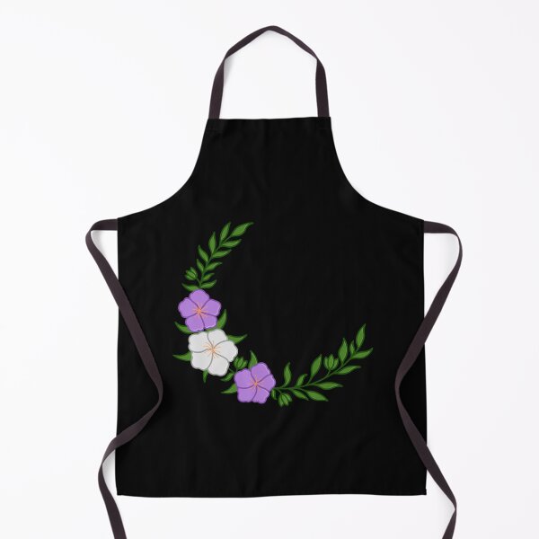 Item preview, Beautiful Crescent of Subtle Genderqueer Flag Colored Flowers designed and sold by AroAxel.