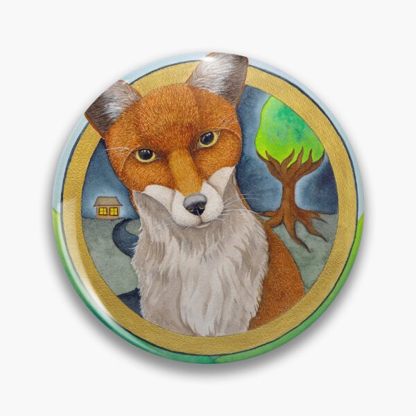 Item preview, Spirit Animal Fox: Trust designed and sold by sandmannarts.