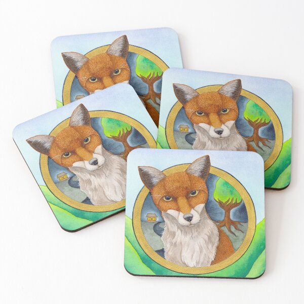 Item preview, Spirit Animal Fox: Trust designed and sold by sandmannarts.
