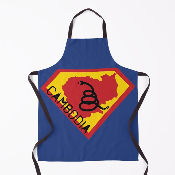 Item preview, CAMBODIA Spell Out - Freedom Is The Superpower - Modern Gadsden Snake Flag - Dont Tread On Me SUPERHERO design designed and sold by pelagio.