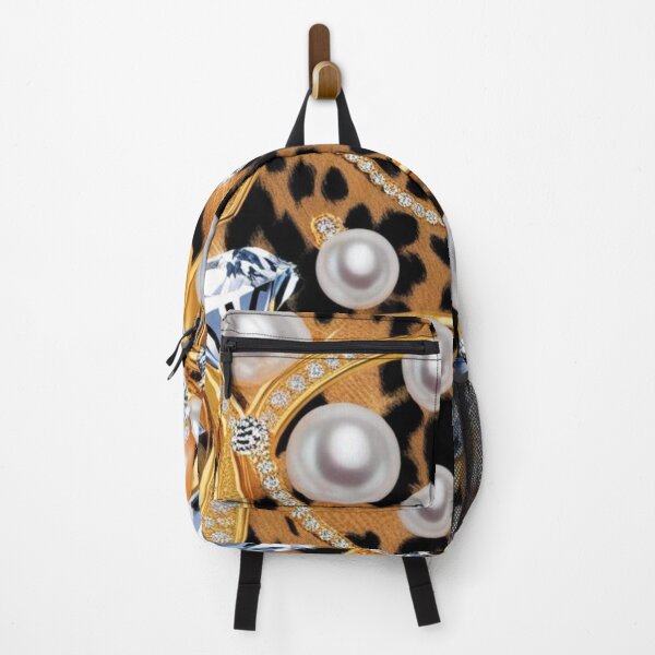Item preview, Leopard, Gold, Diamonds, and Pearls: Opulent Fusion Design designed and sold by Chippychips1.