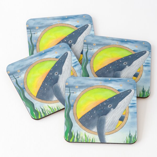 Item preview, Spirit Animal Whale: Peace designed and sold by sandmannarts.