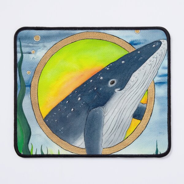 Item preview, Spirit Animal Whale: Peace designed and sold by sandmannarts.
