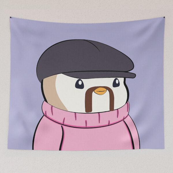 Item preview, Pudgy Penguin Pocket Logo #495 designed and sold by OpenSeahub.
