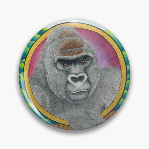 Item preview, Spirit Animal Gorilla: Compassion designed and sold by sandmannarts.