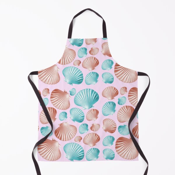 Item preview, Pink and blue shell pattern designed and sold by Topmel.