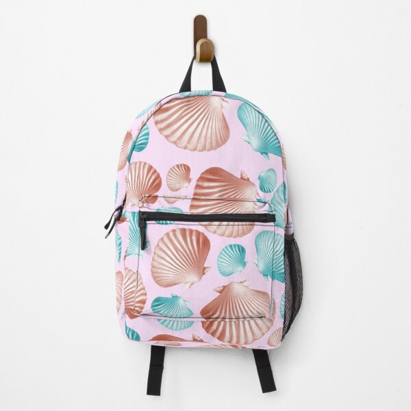 Item preview, Pink and blue shell pattern designed and sold by Topmel.
