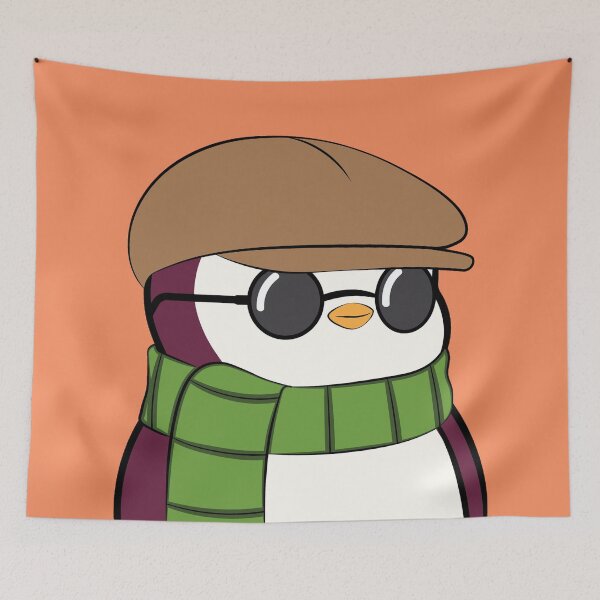 Item preview, Pudgy Penguin Pocket Logo #919 designed and sold by OpenSeahub.