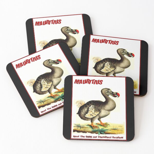 Item preview, Mauri.tius Tourism Extinct Dod.o Bird Advertising Print designed and sold by rbc-wrights.