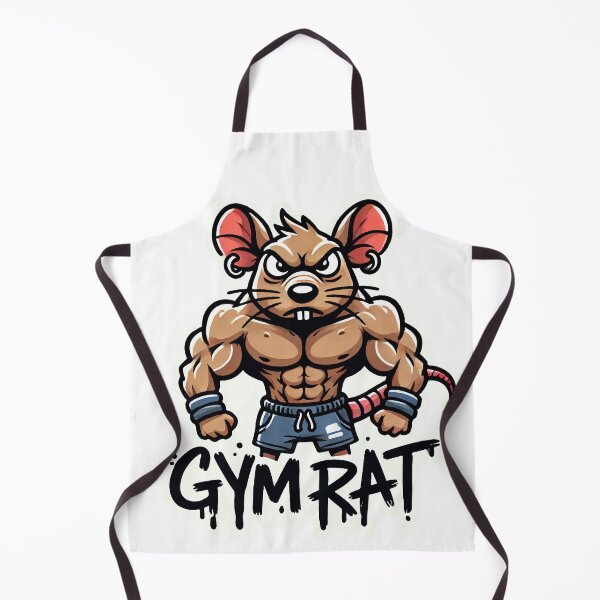 Item preview, Gym Rat Sticker designed and sold by Jax-Art.