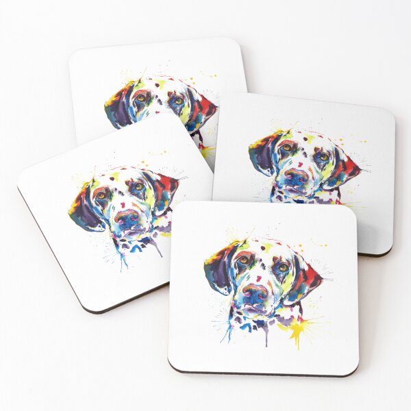 Item preview, Dalmatian Colorful Art designed and sold by doodIllustrate.