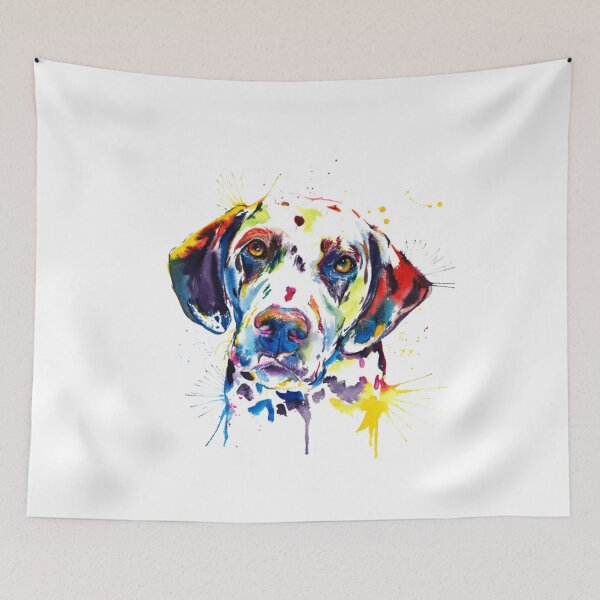 Item preview, Dalmatian Colorful Art designed and sold by doodIllustrate.