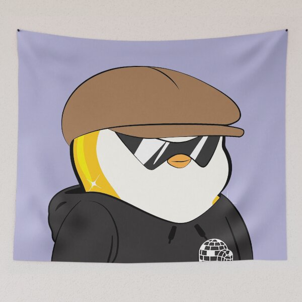 Item preview, Pudgy Penguin Pocket Logo #161 designed and sold by OpenSeahub.