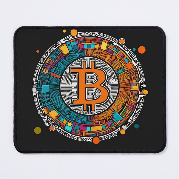 Item preview, Bitcoin Mandala Tech Art designed and sold by cabana.space.