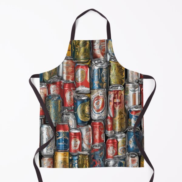 Item preview, "Vivid Brews: Artistic Chaos in Cans" designed and sold by Artisticanvas.