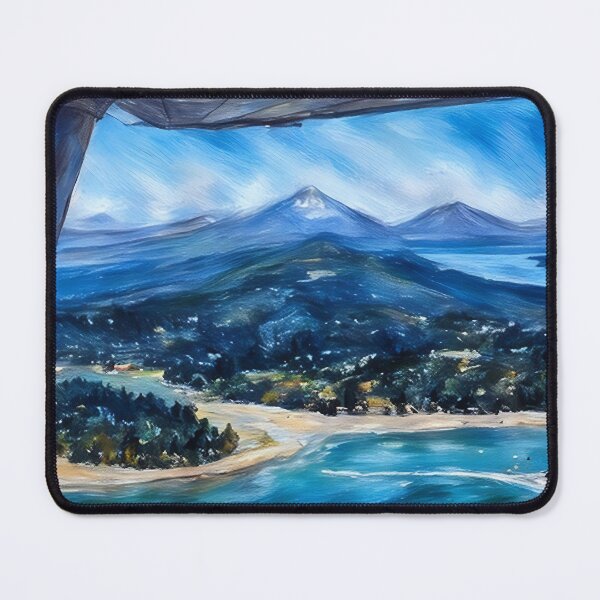 Item preview, Mt Rainier from Raft Island (Pastel) designed and sold by flyscenicair.