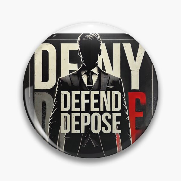 Item preview, Luigi Mangione: Denyㅤ, Defendㅤㅤ, Deposeㅤ. designed and sold by GraphicMods.