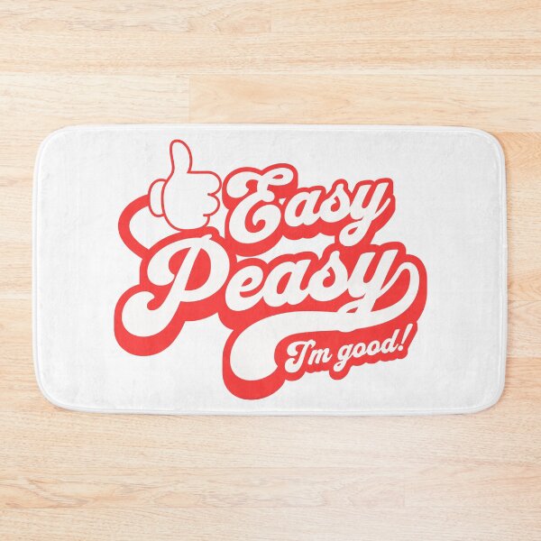 Item preview, Easy Peasy I'm GOOD! designed and sold by Eksama Design.