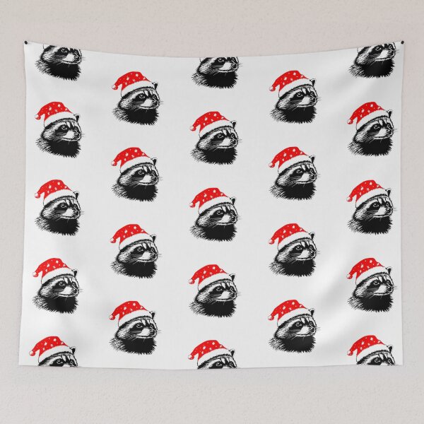 Item preview, Christmas Raccoon designed and sold by JollyCritters.