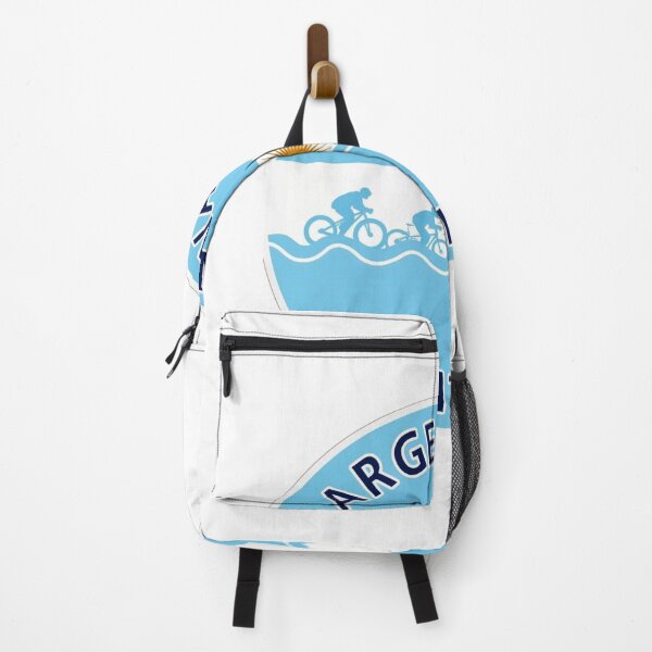 Item preview, Argentina Triathlon Illustration – Swim, Bike, Run designed and sold by Triathlongram.