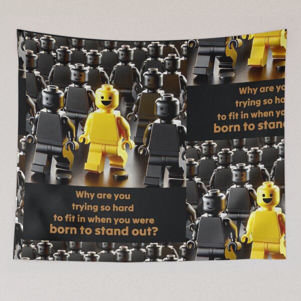 Item preview, Why are you trying so hard to fit in when you were born to stand out? designed and sold by WOYEJun.