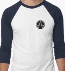 OPA Navy Badge Men's Baseball ¾ T-Shirt