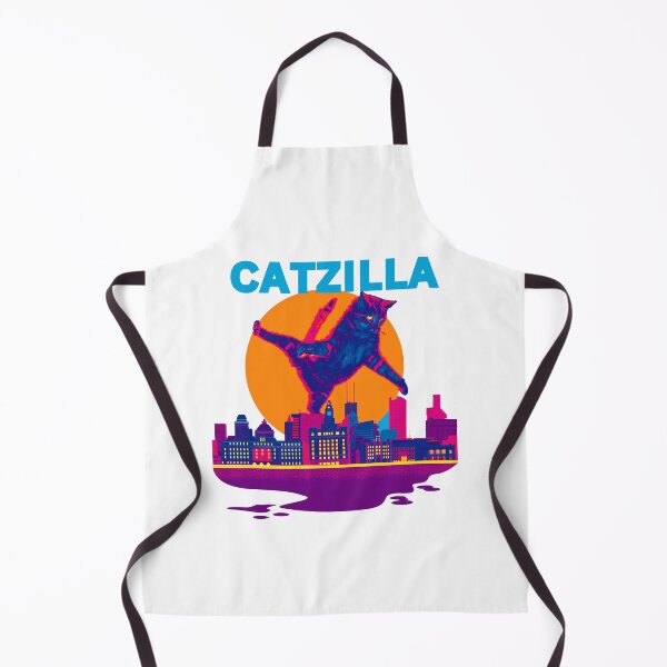 Item preview, Funny Retro Catzilla 02 designed and sold by creativerooney.