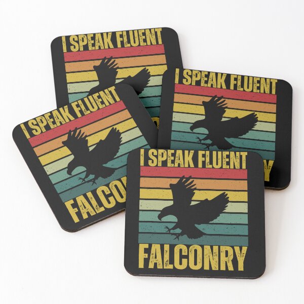 Item preview, Retro I Speak Fluent Falconry designed and sold by AlienOccupation.