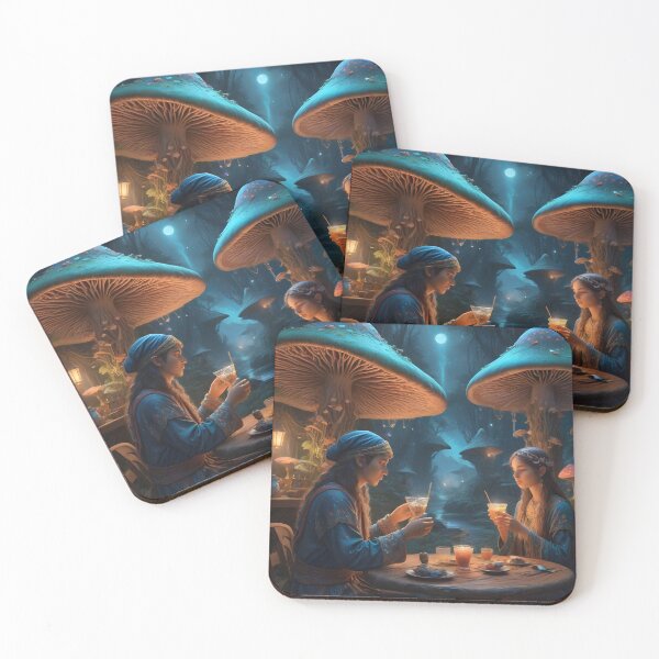 Item preview, A Night Cafe in the Sylvan Realm designed and sold by ACuriousshoppe.