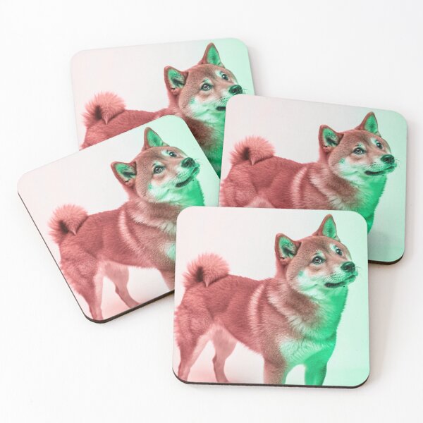 Item preview, Vibrant Shiba Inu: A Modern Pop Art Expression" designed and sold by fc2c.