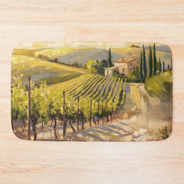 Item preview, Golden Vineyards – French Countryside Landscape designed and sold by CARRAANN.