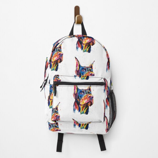 Item preview, Dobermann Colorful Art designed and sold by doodIllustrate.