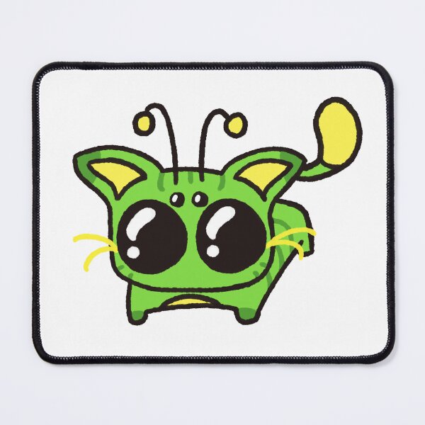 Item preview, Cute alien cat designed and sold by TheGreenSprout.