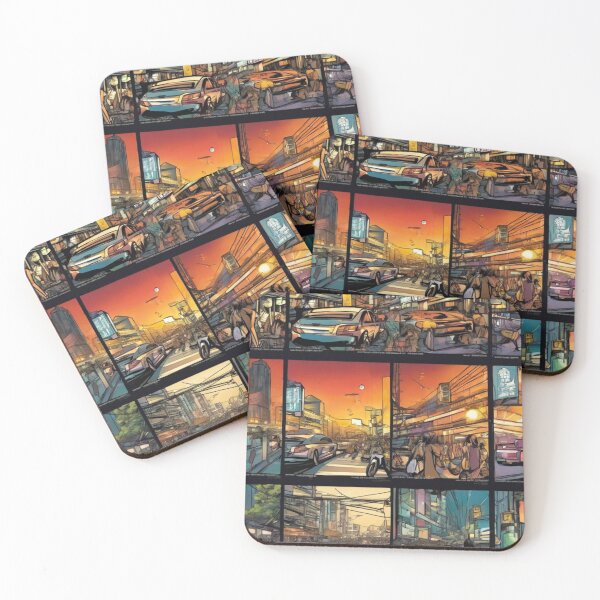 Item preview, Urban Life: A Day in the City designed and sold by Thaivi Design.