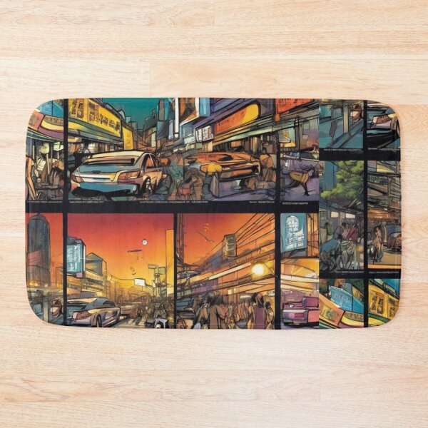 Item preview, Urban Life: A Day in the City designed and sold by Thaivi Design.