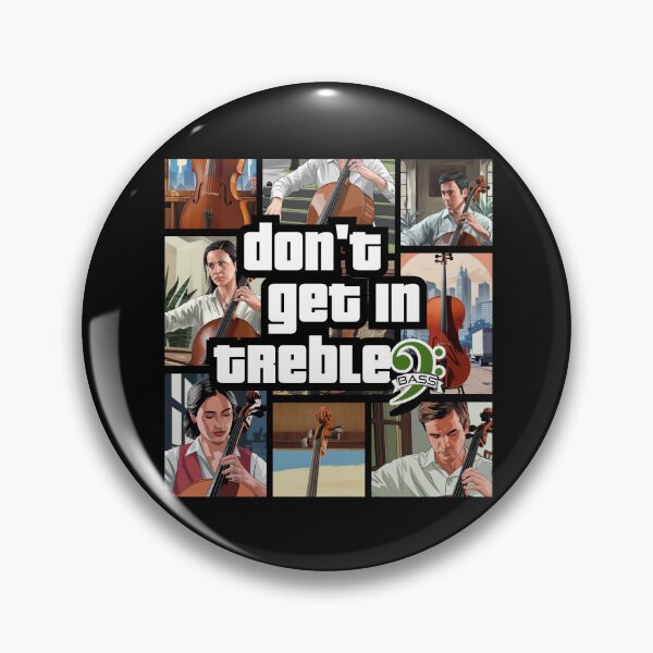 Item preview, Don't get in treble designed and sold by Rodrigoaso.