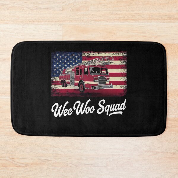 Item preview, Funny Wee Woo Squad Fire Truck Design for Adults and Kids designed and sold by PosiMCreations.