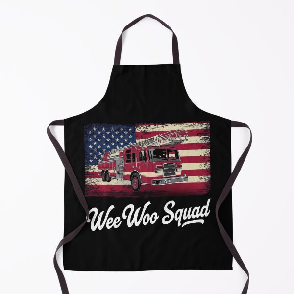 Item preview, Funny Wee Woo Squad Fire Truck Design for Adults and Kids designed and sold by PosiMCreations.