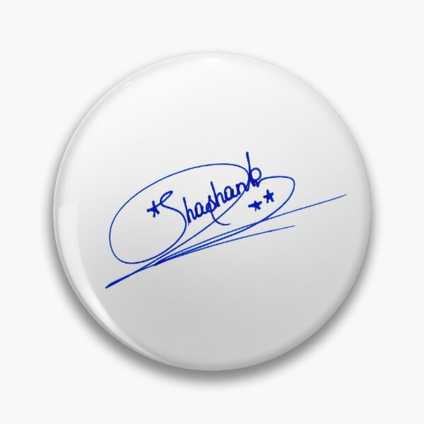 Artikelvorschau, Stilisierte handgeschriebene Namenskunst - Shashank Signature Design entworfen und verkauft von scribblesign.