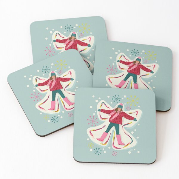 Item preview,  Winter Snow Angel Fun designed and sold by Lisa D Art Designs.
