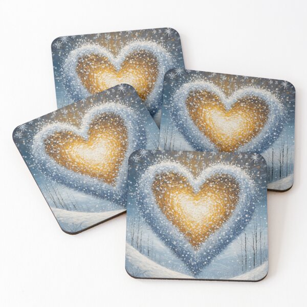 Item preview,  "Snow Heart: A Winter Love Tale" designed and sold by Artisticanvas.