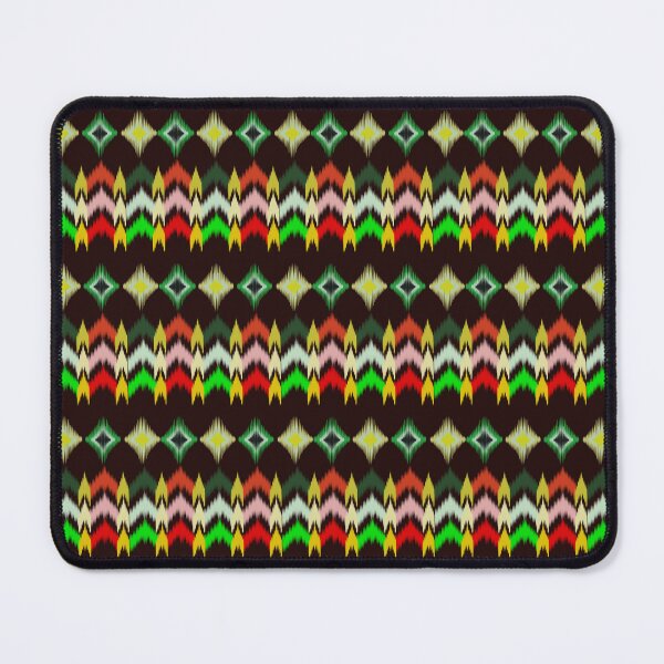 Item preview, Colorful Zigzag Ikat Pattern Seamless Design designed and sold by ANGOON7455.