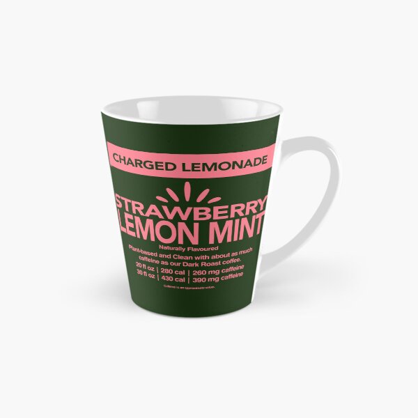 Item preview, Strawberry Lemon Mint Lemonade label designed and sold by TrippyTooni.