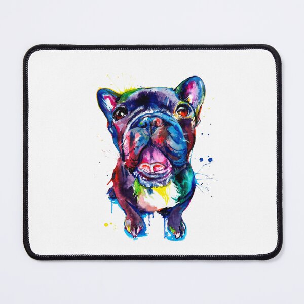 Item preview, Frenchie Colorful Art designed and sold by doodIllustrate.